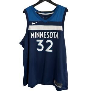 Karl Anthony Towns Minnesota Timberwolves Nike Jersey Size 56 XXL